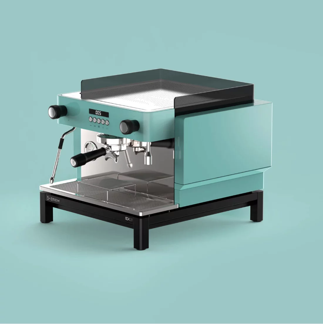 Coffee machine industrial design by Nacar for Crem
