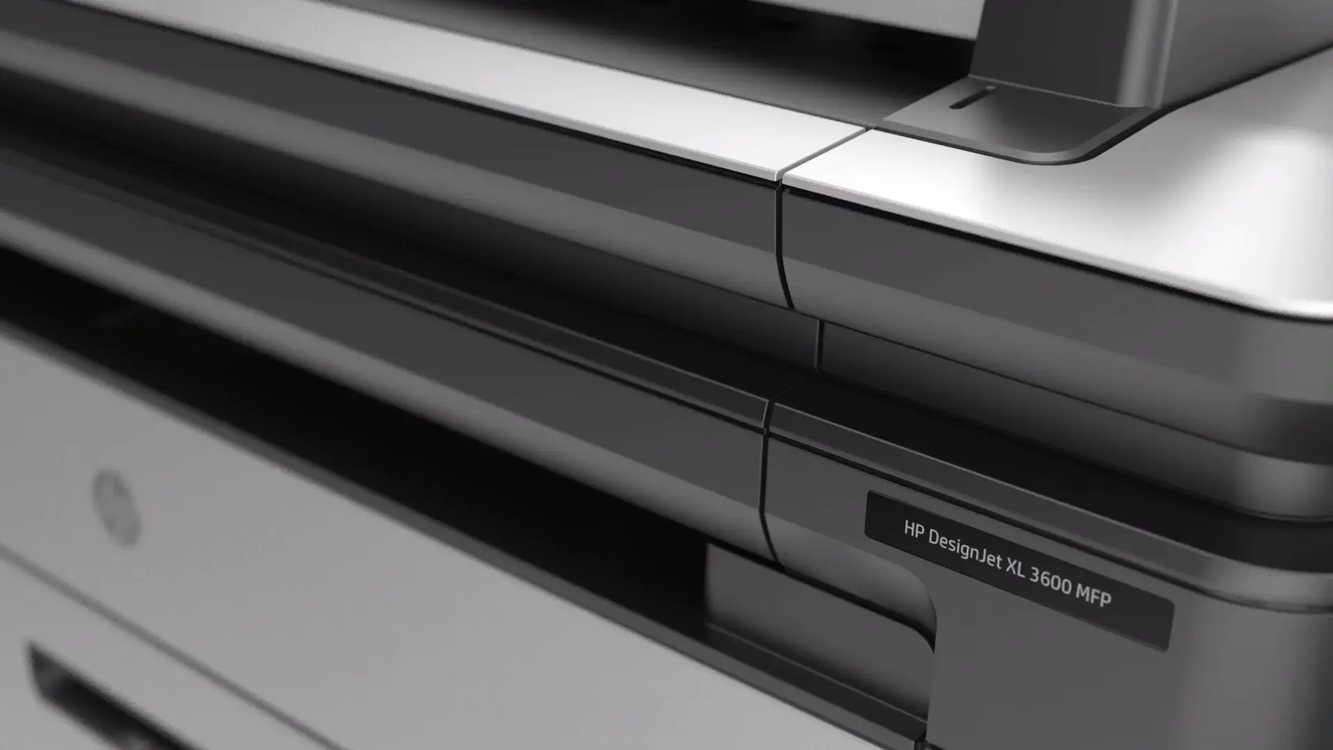 industrial design of a printer for HP by Nacar Design